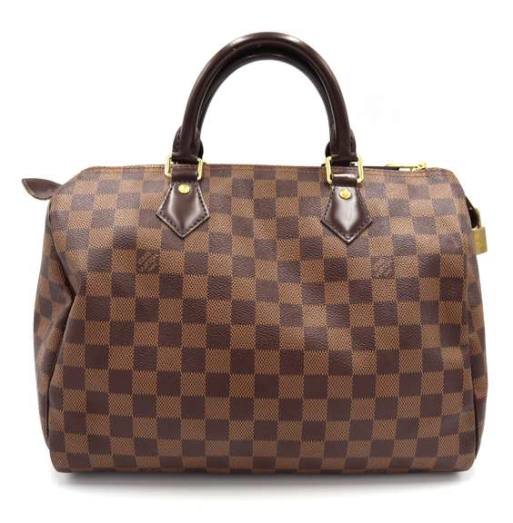 Louis Vuitton Ebene Damier Speedy Bag