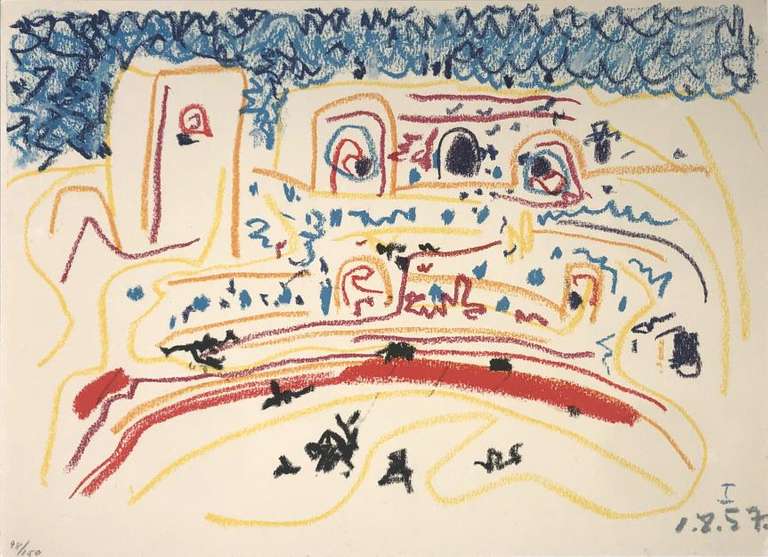 PABLO PICASSO (AFTER) UNTITLED (1.8.57 I) 1961