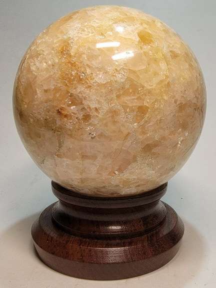 Amazing 5,200ct Golden Aventurine sphere