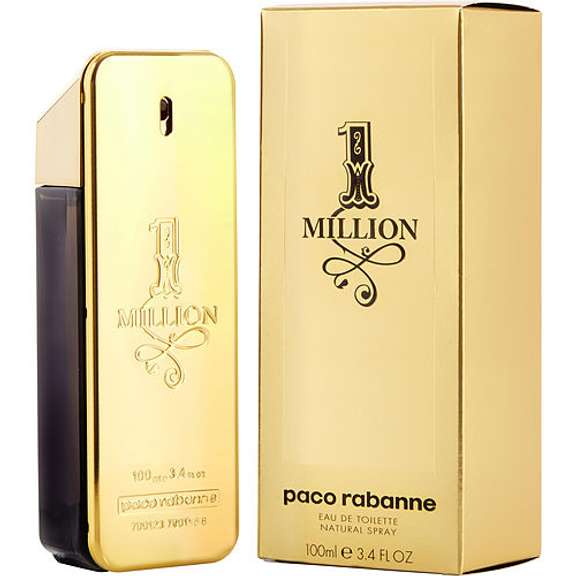 PACO RABANNE 1 MILLION by Paco Rabanne EDT SPRAY 3.4 OZ