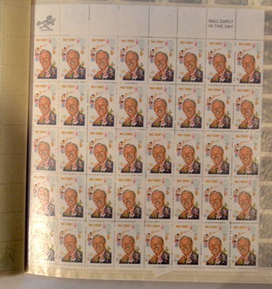 Various Mainly 5 And 6 Cent Mint US Sheets Probably 1960 s Era $ 37.70. Face Value