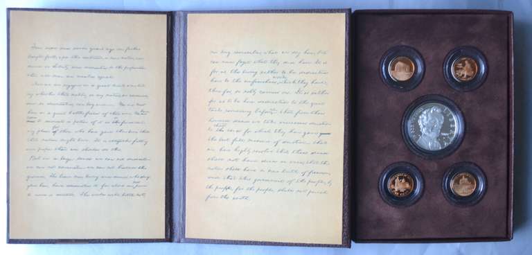 2000 Lincoln Coin and Chronicles Set
