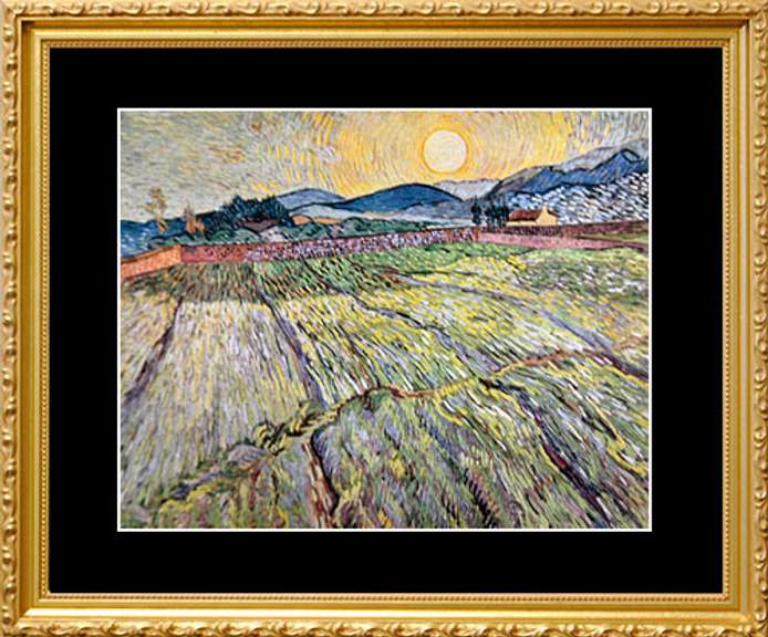 Vincent Van Gogh, Landscape with Ploughed Fields