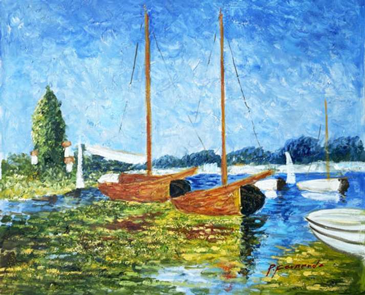 BEAUTIFUL  HAND PAINTED PAINTING ON CANVAS