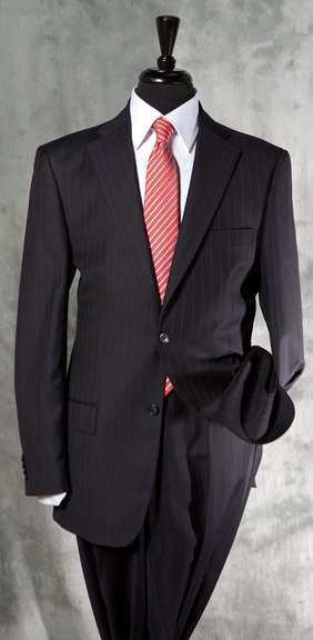 A Handsome Slim Fit Suit By Galante, Made In Italy