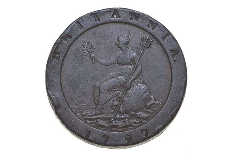 1797 United Kingdom 2 Pence