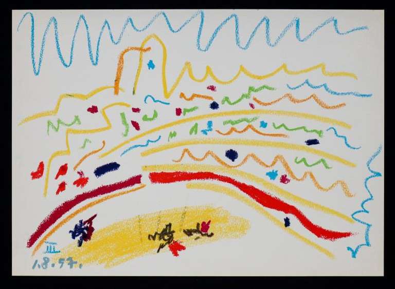 PABLO PICASSO (AFTER) UNTITLED (1.8.57 III)  1961