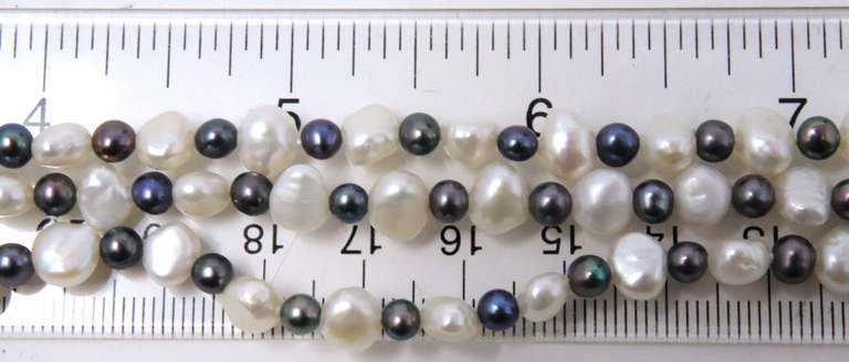 Fresh water Pearl 3 Strand Necklace