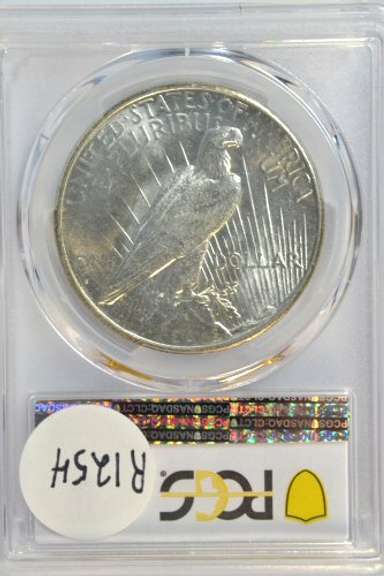 Choice BU 1926-S Peace Silver Dollar. PCGS MS62