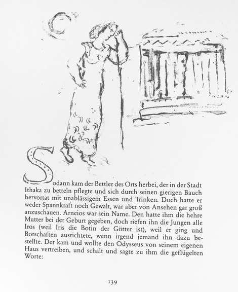 Marc Chagall Survint Alors Un Mendiant