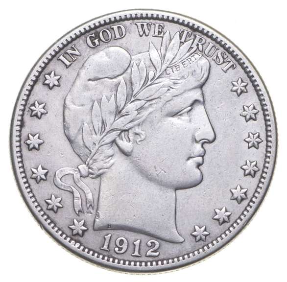 1912-D Barber Half Dollar