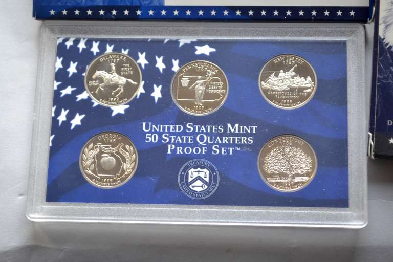 1999-2005 State Quarter Proof Set Lot