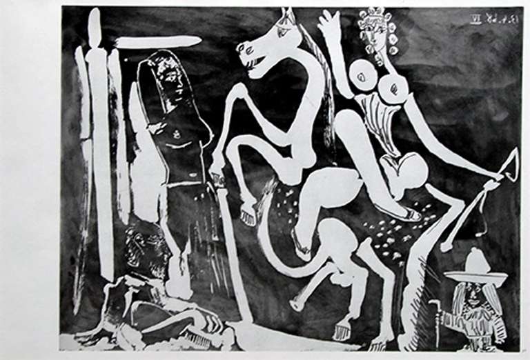 Pablo Picasso, Plate 36 from '347' series