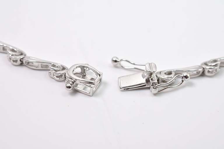 Magnificent Pearl & Diamond Necklace, 14KT