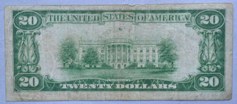 $ 20 Series of 1929 National Currency Minneapolis Note