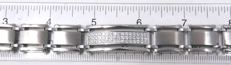 Stainless Steel CZ Bracelet
