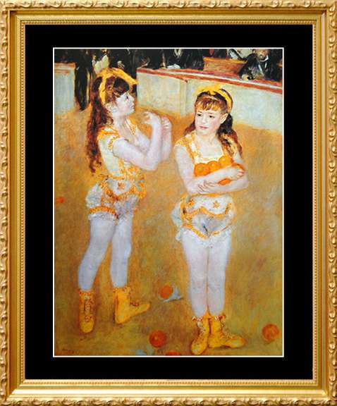 Pierre Auguste Renoir, Two Little Circus Girls