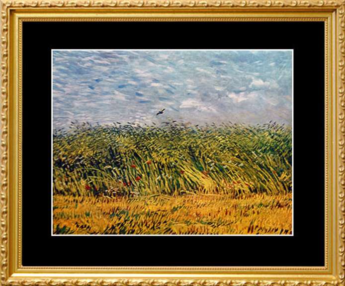 Vincent Van Gogh, A Wheat Field