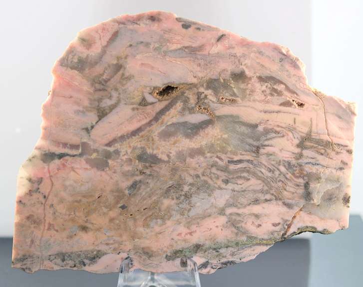 Huge! 1,675ct untreated pink Rhodochrist lapidary piece