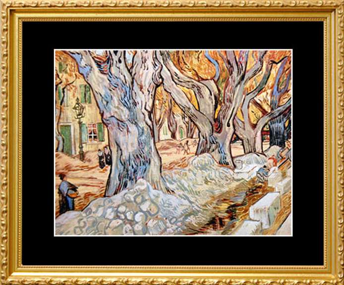 Vincent Van Gogh, The Road Menders
