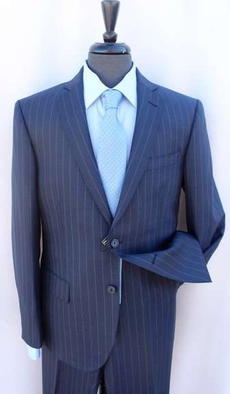 An Eye Catching Slim Fit Suit By Galante, Made In Italy