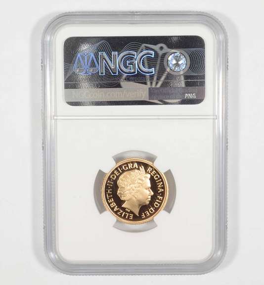 PF69 UCAM 1998 Great Britain 1 Sovereign - Graded NGC