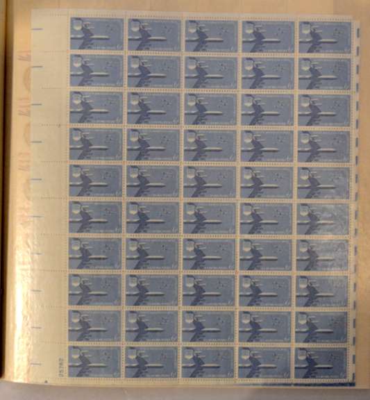 Various Mint US Sheets Probably 1940 s To 960 s Era $ 37.70.  Face Value