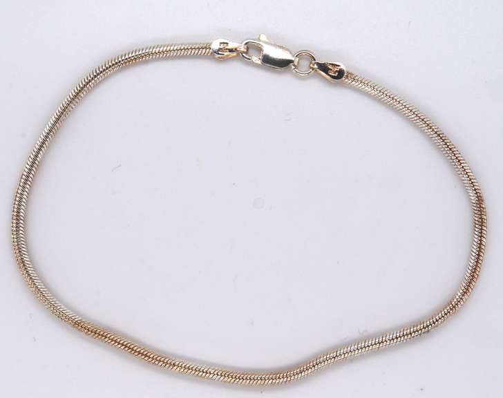 Italian Sterling Silver Chain Bracelet