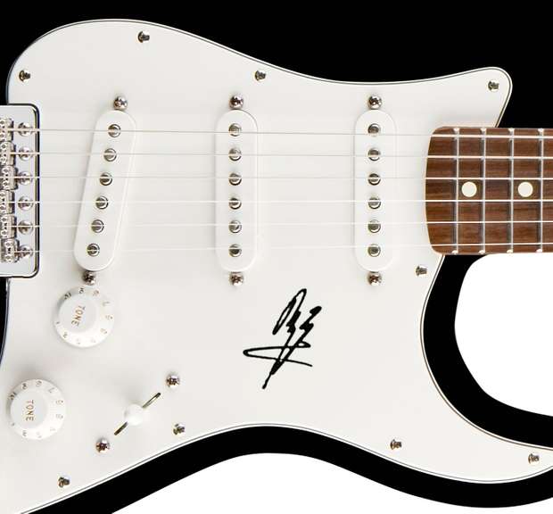 Jimmy Page Autographed Facsimile Signed Guitar