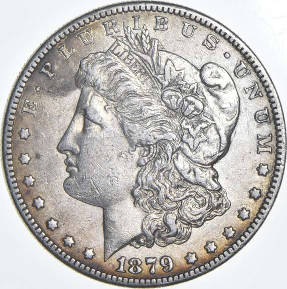 1879-S Morgan Silver Dollar Type 1878 78 Reverse
