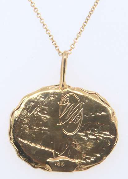 Beautiful Greco Roman Chariot Pendant on Chain