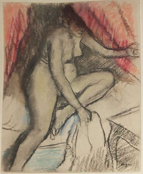 EDGAR DEGAS FROM THE DANSE DESSIN 1936