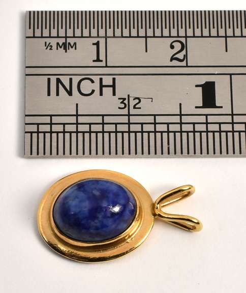 Useful Lapis Pendant