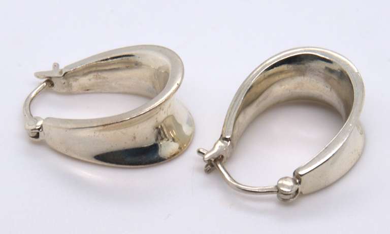 Sterling Silver Hoop Earrings