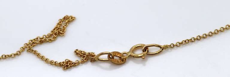 Fancy Emerald and Diamond Halo Pendant on Chain