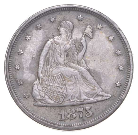 1875 Seated Liberty Twenty-Cent Piece