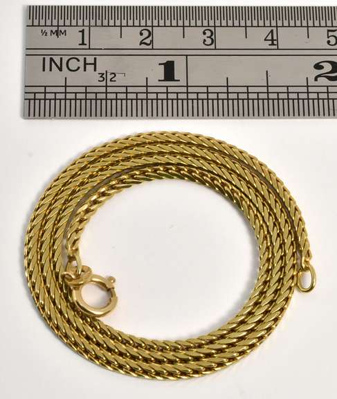 Sturdy 14k Link Necklace