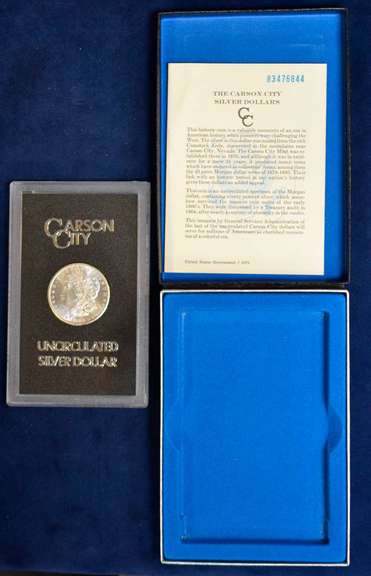 1883-CC GSA Hoard Morgan Silver Dollar.