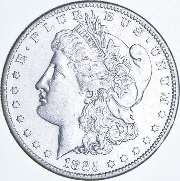 1885-S Morgan Silver Dollar