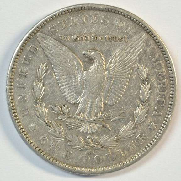 Much higher graded 1891-CC Morgan Silver Dollar