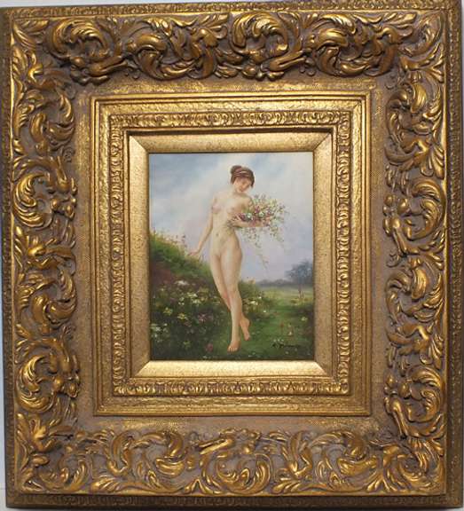 Original Oil On Canvas