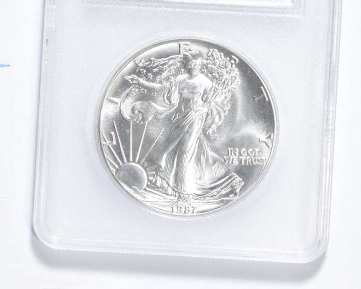 1987 American Silver Eagle - .999 Fine Silver