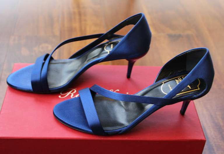 Roger Vivier, Paris designer shoes.  Made in Italy