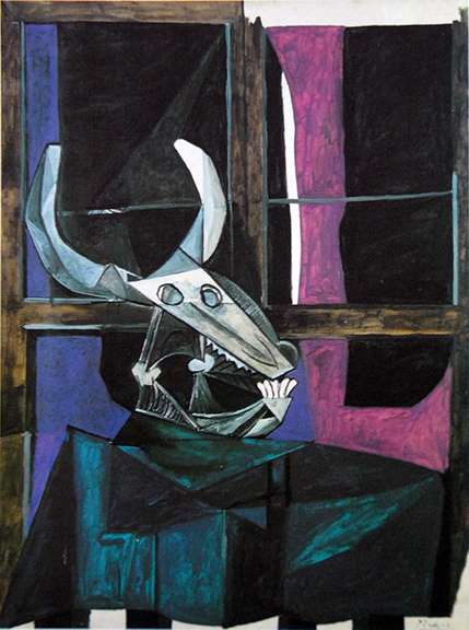 Pablo Picasso, Still Life with Steer's Skull