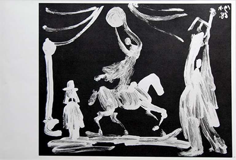 Pablo Picasso, Plate 42 from '347' series