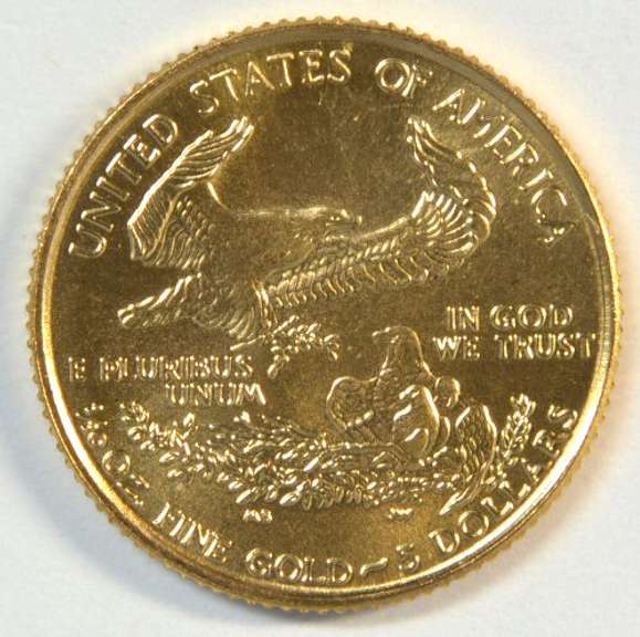 Pristine Superb Gem BU 1998 $5 Gold Eagle. Better date