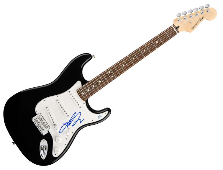 Linda Perry Autographed Signed Guitar