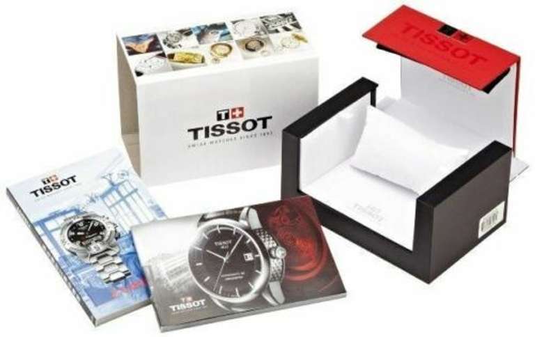 Tissot Luxury Automatic Black Dial. New In Box.