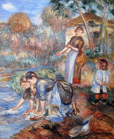 Pierre Auguste Renoir, The Washerwomen