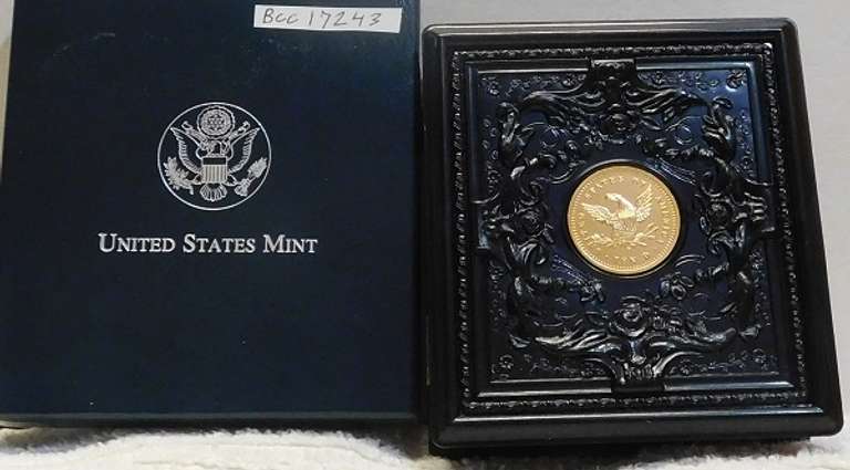1995 2 pc Civil War PRF Sil Dol & Cl Hf